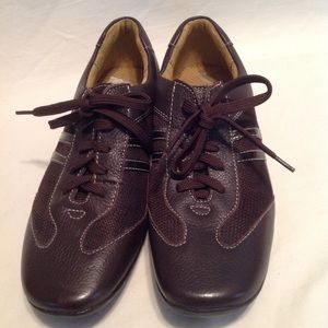 Naturalizer Floret brown leather lace ups , LNC